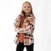 Monogrammed Kids Plaid Layering Tunic