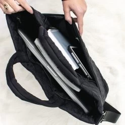 Monogrammed Quilted Laptop Bag -Fashion Clothing Store Gd9 inside of quilted laptop bag