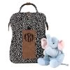 Monogrammed Dottie Diaper Backpack