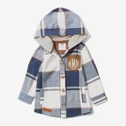 Monogrammed Kids Shacket