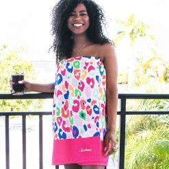 Monogrammed Towel Wrap