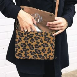 Monogrammed Crossbody 11 Monogrammed Crossbody -Fashion Clothing Store HpF leopard spot crossbody bag opened