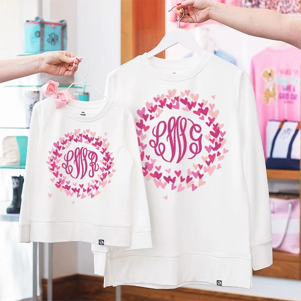 Personalized Youth Crewneck Sweatshirt 2 Personalized Youth Crewneck Sweatshirt - Image 2