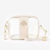 Monogrammed Clear Stadium Crossbody Bag