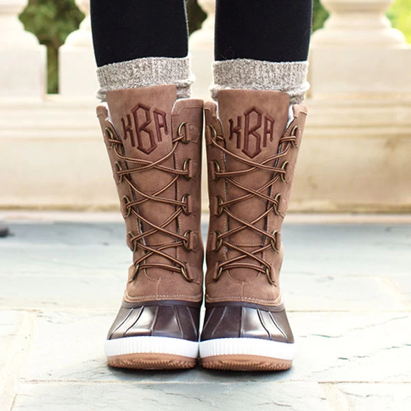 Monogrammed Winter Duck Boots 5 Monogrammed Winter Duck Boots - Image 5