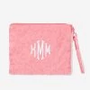 Monogrammed Terry Wristlet