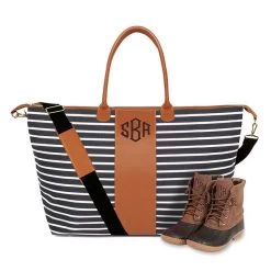 Monogrammed Weekender Bag