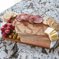 Monogrammed Marble Cutting Board 7 Monogrammed Marble Cutting Board -Fashion Clothing Store Ja4 marble cutting board on kitchen counter