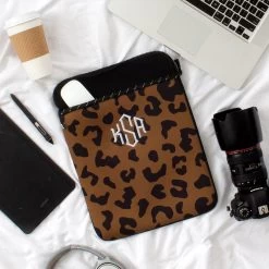 Monogrammed Neoprene Laptop Case 17 Monogrammed Neoprene Laptop Case -Fashion Clothing Store Jl3 hickory leopard neopene laptop case on bed with laptop coffee pen