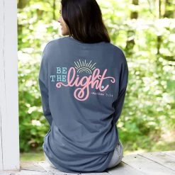 Monogrammed Faith Shirt -Fashion Clothing Store Jwm back slate faith shirt outside