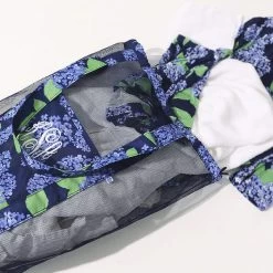 Monogrammed Packable Laundry Bag 17 Monogrammed Packable Laundry Bag -Fashion Clothing Store K59 blue hydrangea packable monogrammed laundry bag