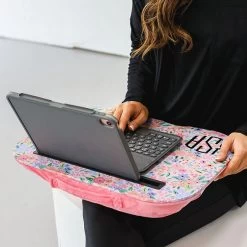 Monogrammed Lap Desk -Fashion Clothing Store KEl coral floral lap desk with tablet 2