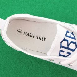 Monogrammed Sneakers -Fashion Clothing Store KUK inside of monogrammed canvas sneakers