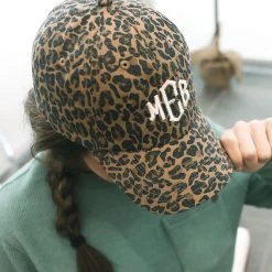 Monogrammed Baseball Hat 18 Monogrammed Baseball Hat -Fashion Clothing Store LIS leopard baseball hat with braid