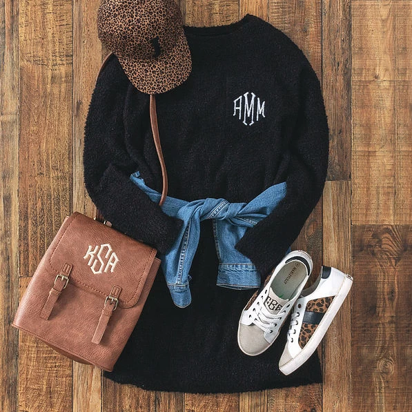 Monogrammed Sweater Dress 4 Monogrammed Sweater Dress - Image 4