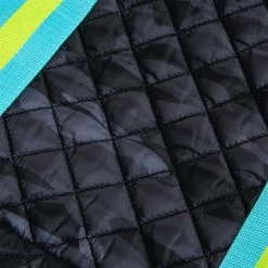 Monogrammed Puffer Tote Bag 17 Monogrammed Puffer Tote Bag -Fashion Clothing Store M1C close up of midnight camo puffer tote bag