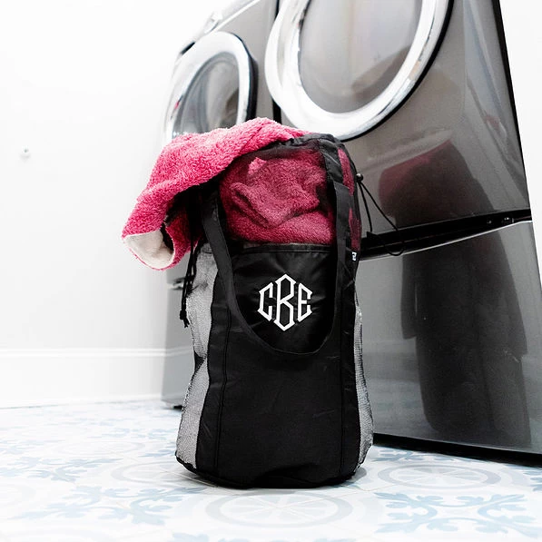 Monogrammed Packable Laundry Bag 4 Monogrammed Packable Laundry Bag - Image 4