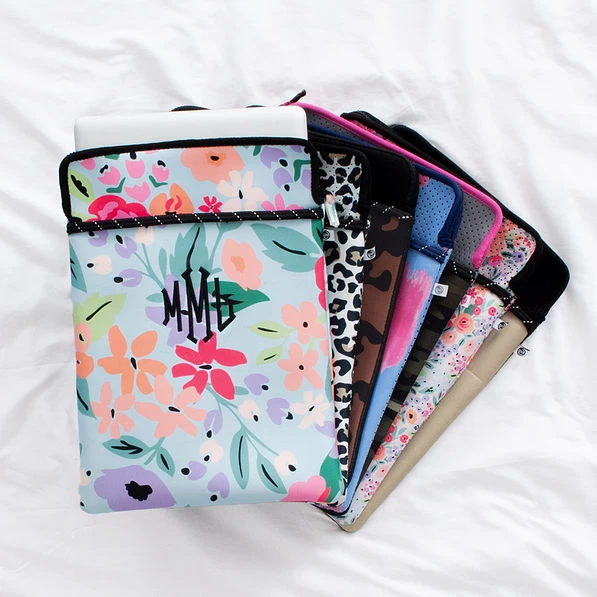 Monogrammed Neoprene Laptop Case 2 Monogrammed Neoprene Laptop Case - Image 2