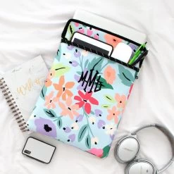 Monogrammed Neoprene Laptop Case 15 Monogrammed Neoprene Laptop Case -Fashion Clothing Store MrF french floral neoprene laptop case