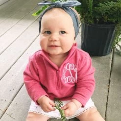 Monogrammed Kids Pullover Sweatshirt