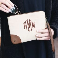 Monogrammed Vintage Clutch -Fashion Clothing Store NDI UPDATED sunglasses going into vintage clutch