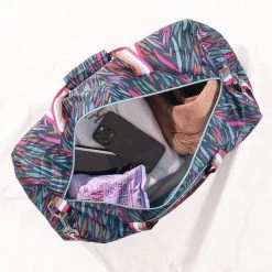 Monogrammed Packable Travel Bag 10 Monogrammed Packable Travel Bag -Fashion Clothing Store NGQ inside of navy safari packable travel bag