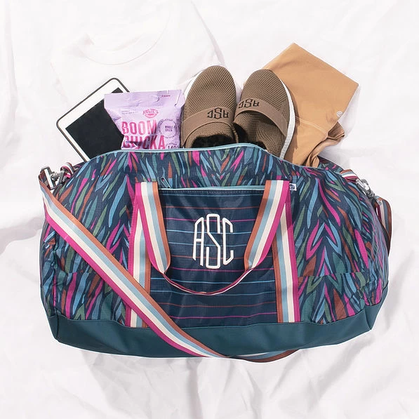 Monogrammed Packable Travel Bag 4 Monogrammed Packable Travel Bag - Image 4