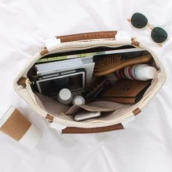 Monogrammed Charlotte Handbag -Fashion Clothing Store NaL inside shot charlotte handbag