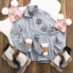 Monogrammed Kids Pom Pom Beanie 13 Monogrammed Kids Pom Pom Beanie -Fashion Clothing Store Nr2 mom and me pullover sweatshirts and beanies