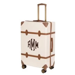 Monogrammed Vintage Suitcase
