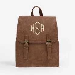 Monogrammed Backpack Purse