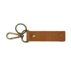 Personalized Antiqued Leather Key Fob -Fashion Clothing Store PSP back side antiqued leather key fob