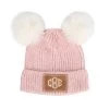 Monogrammed Kids Pom Pom Beanie
