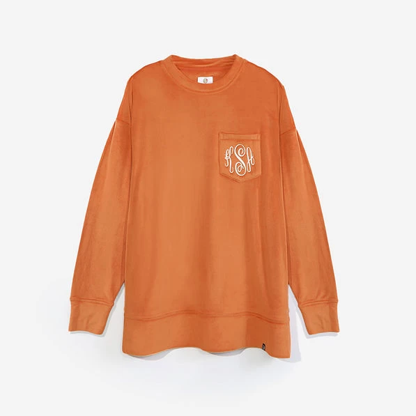 Monogrammed Softspun Sweatshirt 1 Monogrammed Softspun Sweatshirt