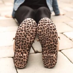 Monogrammed Leopard Sole Duck Boots -Fashion Clothing Store R2L leopard sole on duck boots