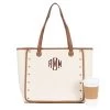 Monogrammed Vintage Tote