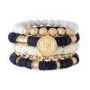 Monogrammed Nantucket Bracelet Set