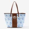 Monogrammed Canvas Tote Bag