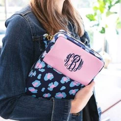 Monogrammed Leopard Bible Carrier -Fashion Clothing Store Rh1 blue leopard bible carrier in hands