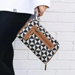 Monogrammed Phone Wallet Wristlet 21 Monogrammed Phone Wallet Wristlet -Fashion Clothing Store RmH phone wristlet wallet with pocket in checkered