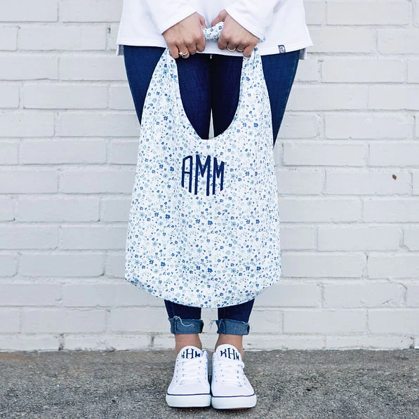 Monogrammed Hobo Bag 2 Monogrammed Hobo Bag - Image 2