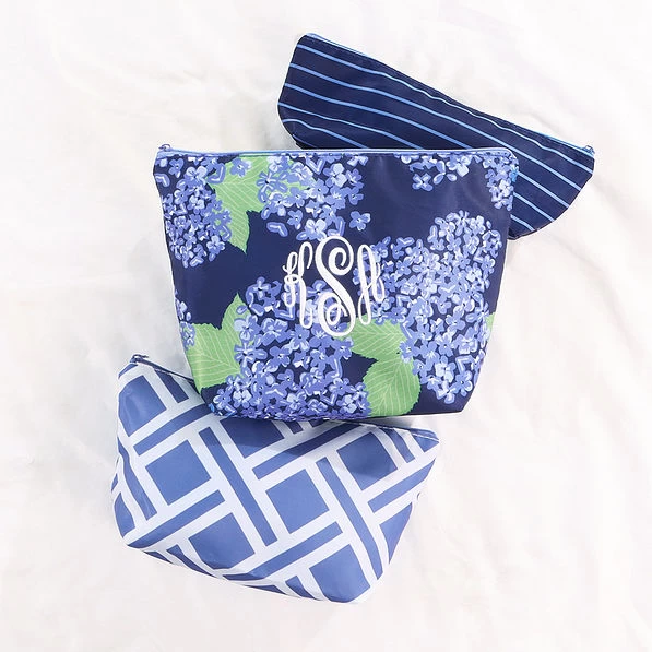 Monogrammed Packable Cosmetic Bags 2 Monogrammed Packable Cosmetic Bags - Image 2