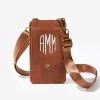 Monogrammed Phone Crossbody