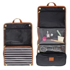 Monogrammed Hanging Toiletry Bag -Fashion Clothing Store Srd new hanging toiletry bag inside pocket