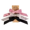 Velvet Bow Scrunchie Set