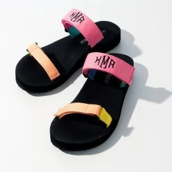 Monogrammed Summer Slides