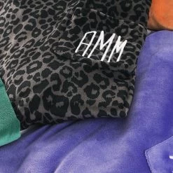 Monogrammed Softspun Sweatshirt 14 Monogrammed Softspun Sweatshirt -Fashion Clothing Store Tmf close up of softspun sweatshirt