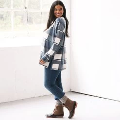 Monogrammed Softspun Sweatshirt 12 Monogrammed Softspun Sweatshirt -Fashion Clothing Store Tmf side of slate plaid monogrammed sweatshirt