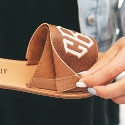 Monogrammed Slide Sandal Set 13 Monogrammed Slide Sandal Set -Fashion Clothing Store U1Z summer slide how to remove