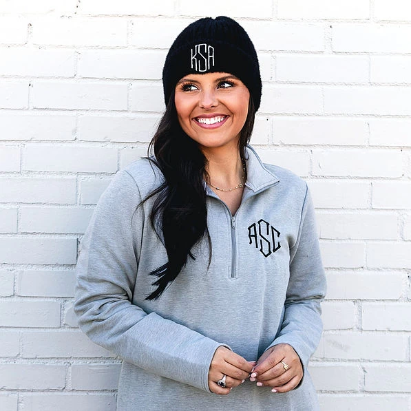 Monogrammed Beanie 4 Monogrammed Beanie - Image 4